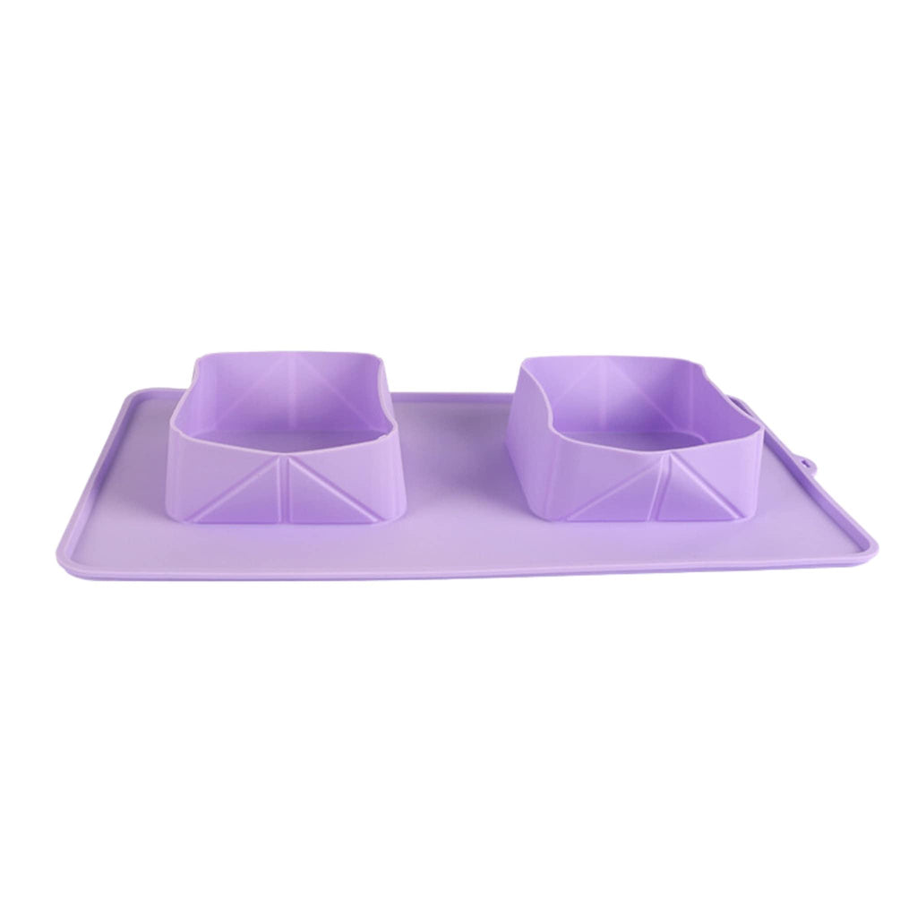 Collapsible Feeding Bowls & Mat - Bear & Me Outdoors